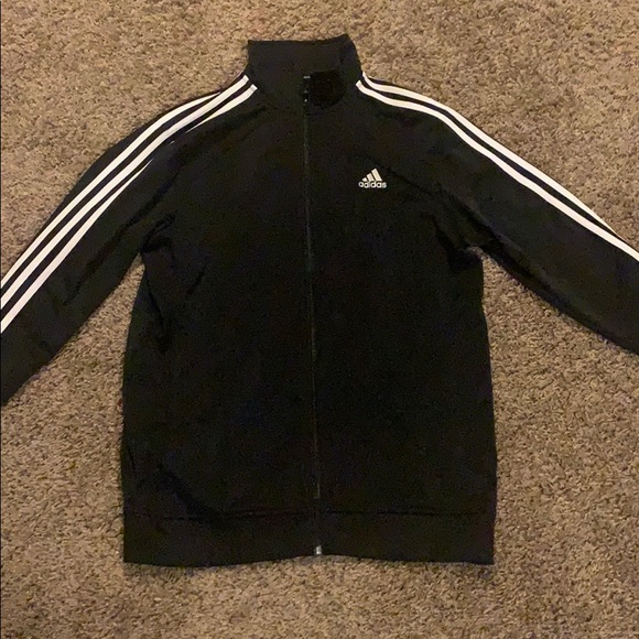 adidas embossed track jacket